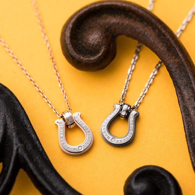 ホワイトクローバー ペアネックレス カップル 人気 ブランド サージカルステンレス 円周率 馬蹄 ホースシュー ピンクゴールド ブラック レディース 一粒 ダイヤモンド K10WGリング 指輪 10金 ダイヤ ホワイトゴールド MY1180952915(11006円)