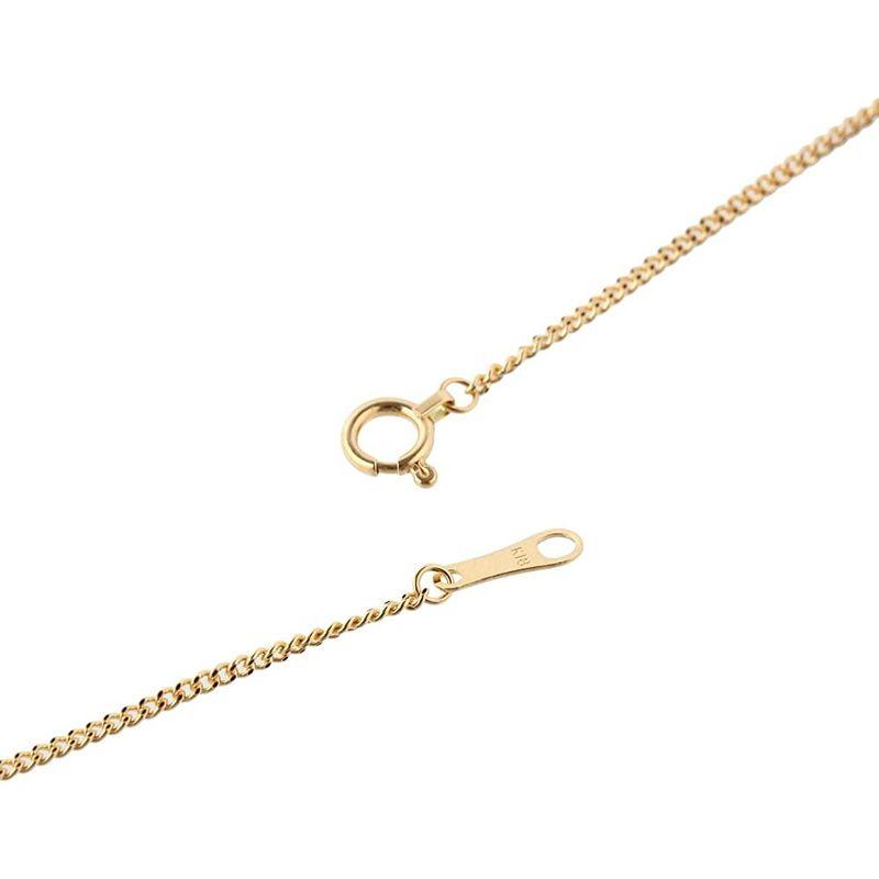 18金 喜平 ネックレス チェーン 2面 50cm 細い 幅1.2mm K18 18K 18金 喜平 ネックレス チェーン 2面 50cm 細い 幅1 2mm K18 18K