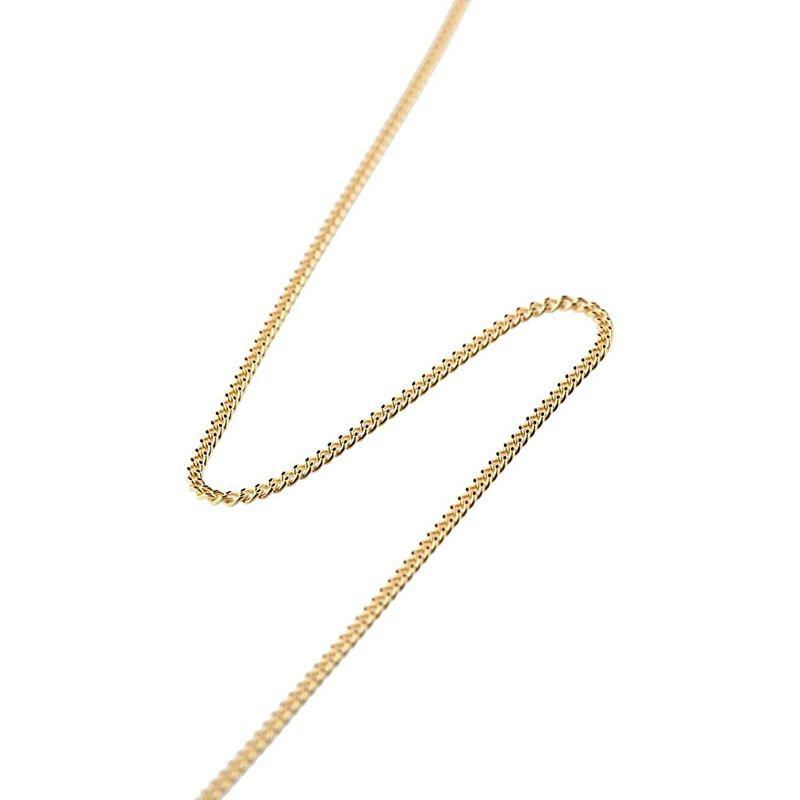 18金 喜平 ネックレス チェーン 2面 50cm 細い 幅1.2mm K18 18K 18金 喜平 ネックレス チェーン 2面 50cm 細い 幅1 2mm K18 18K