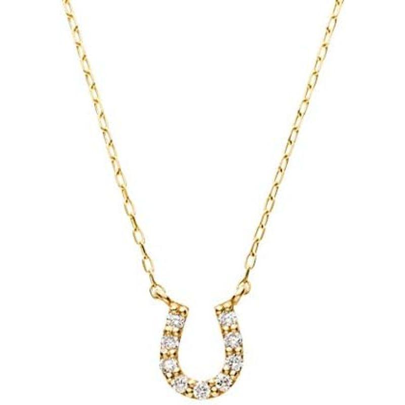 VAヴァンドーム青山 VA VENDOME AOYAMA K10 YG ダイヤモンド 0.07ct 馬蹄 ネックレス GJVN033640D VAヴァンドーム青山 VA VENDOME AOYAMA K10 YG ダイヤモンド 07ct 馬蹄 ネックレス GJVN033640D