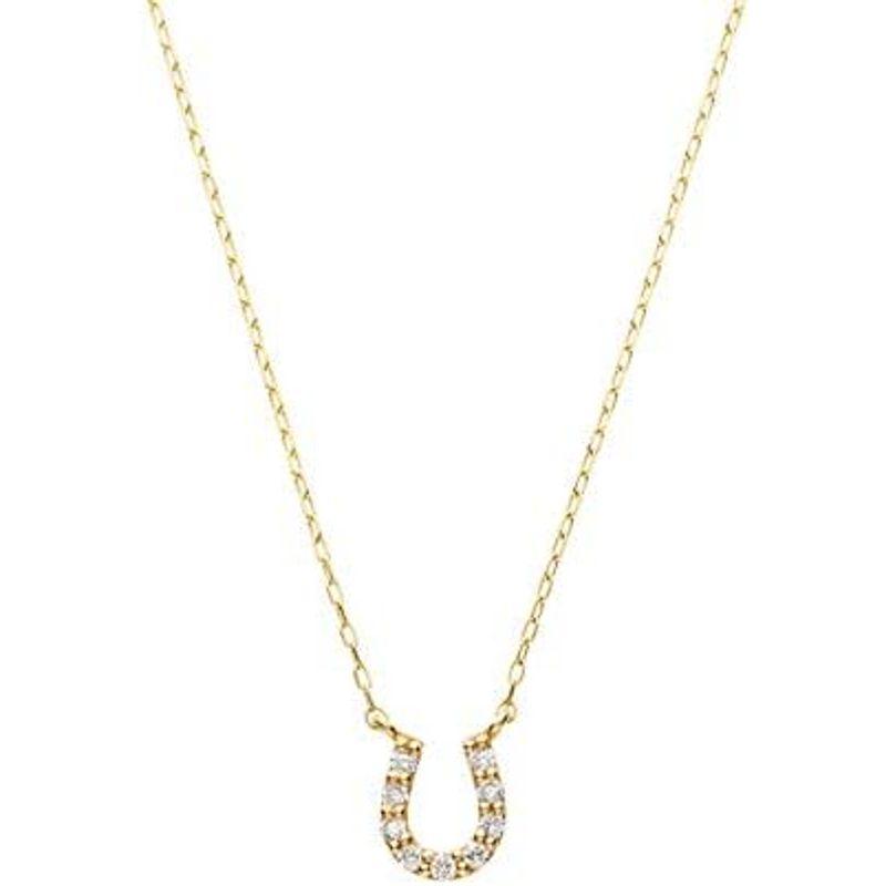 VAヴァンドーム青山 VA VENDOME AOYAMA K10 YG ダイヤモンド 0.07ct 馬蹄 ネックレス GJVN033640D VAヴァンドーム青山 VA VENDOME AOYAMA K10 YG ダイヤモンド 07ct 馬蹄 ネックレス GJVN033640D