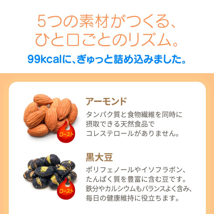 カリフォルニア堅果 小分け 99kcal ブルーミックス 1kg (20g×50袋