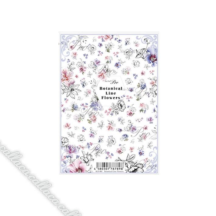 写ネイル PRO ボタニカルラインフラワー  シール | 