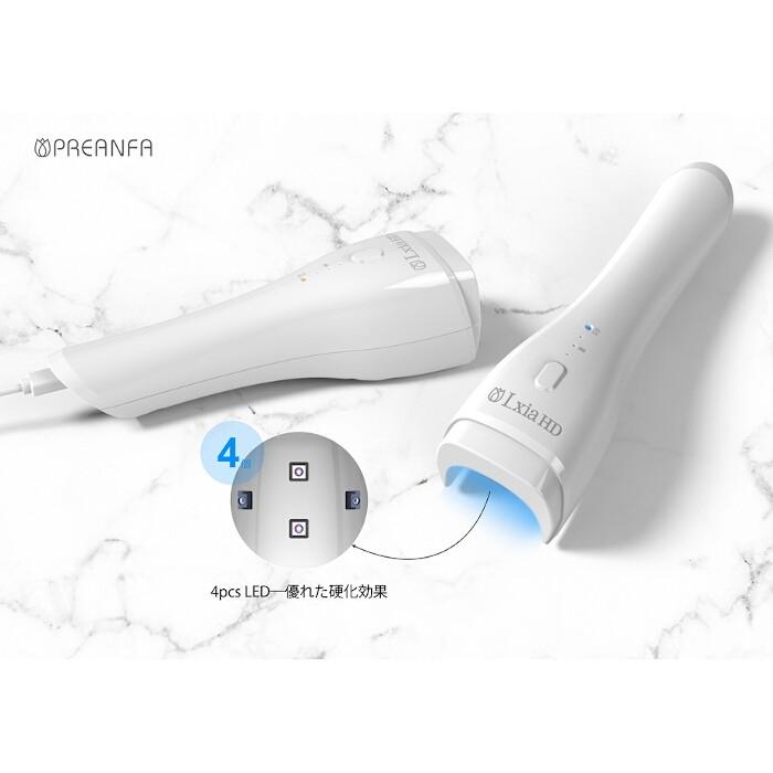 PREGEL プリジェル レクシアハンディ LEDライト 6W ブラック : ネイル