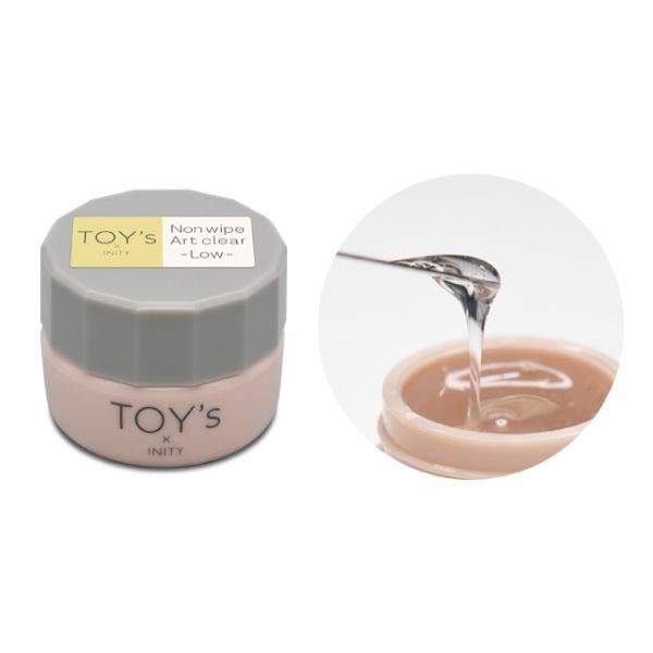 TOY's × INITY トイズバイアイニティ ノンワイプ アートクリア ロー 7.5g | 