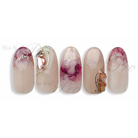 写ネイルPlus スマイルフォント ウイスキーブラウン |  | 04