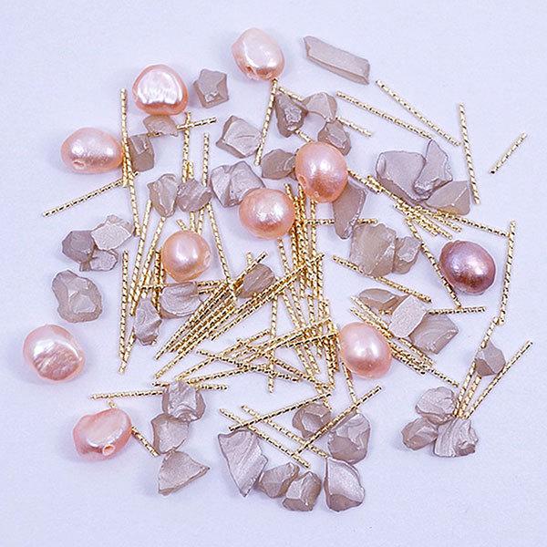 SONAIL PLUS AIKOセレクト パールスティックストーンミックス ピンク FY000131 |  | 01