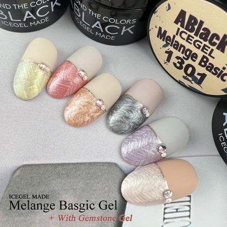 ICE GEL アイスジェル A BLACK メランジェベーシックジェル 1304 ノーベルピンク 3g |  | 02