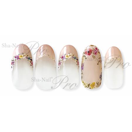 写ネイルPlus 【フレンチ】リアルプレスドフローレットペタル |  | 03