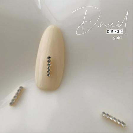 D.nail ディネイル ジュエリービジューパーツ DM-24 5個 : ネイル