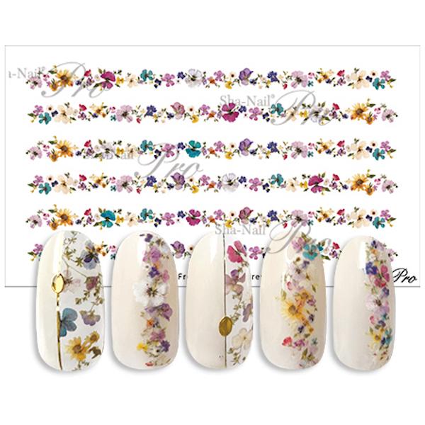 写ネイルPlus 【フレンチエス】 リアルプレスドフローレット |  | 02