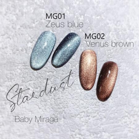 Baby Mirage ベイビーミラージュ カラージェル Stardust Venus brown(ヴィーナスブラウン) MG02 3g |  | 01
