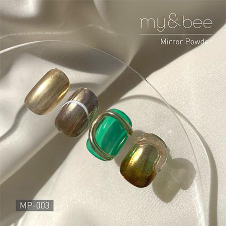 my&bee マイビー ミラーパウダー MP-003 約0.4g イエローゴールド