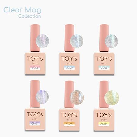 TOY's × INITY トイズバイアイニティ クリアマグコレクション 6色