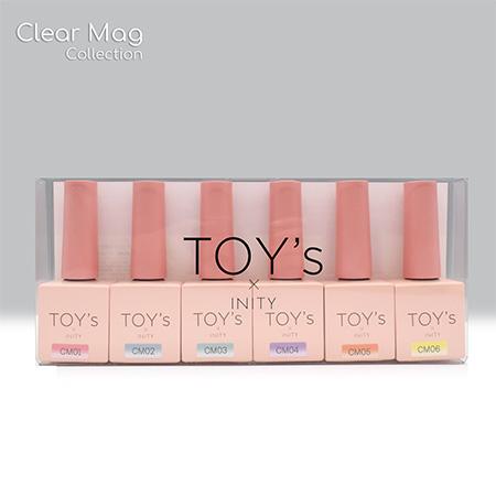 トイズバイアイニティ クリアマグ コレクション 6色セット 楽天市場】【最大3％OFF】 TOY's × INITY クリアマグ