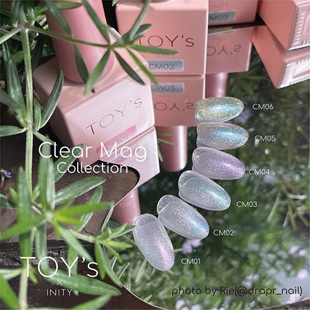 TOY's × INITY トイズバイアイニティ クリアマグコレクション 6色