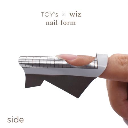 TOY's × wiz ネイルフォーム 25枚 : ネイルショップキャラカ - 通販