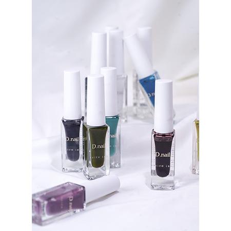 D.nail toiro ink インク ネイルカラー 11本セット D.nail ディネイル toiro ink 11 透明色 5ml : ネイル