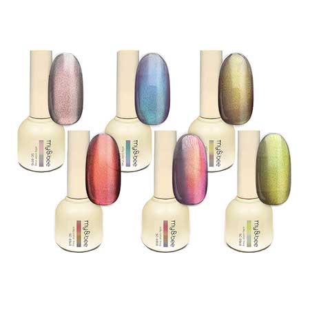 マイビー シルキーカラーマグセットA(001～006) my&bee マイビー シルキーカラーマグセットA SC−SA