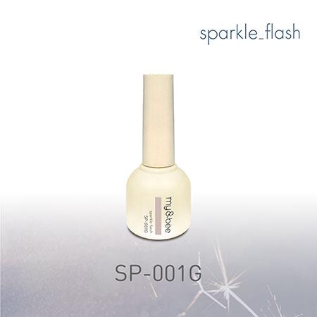 my&bee マイビー スパークルフラッシュ001 SP-001G 8ml : ネイル