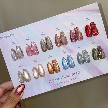 my&bee マイビー つやフラッシュマグ002 TF-002G 8ml : ネイルショップ