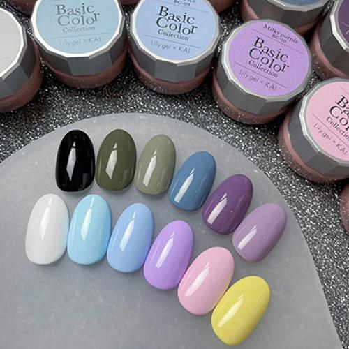 Lily gel リリージェル カラージェル KAI ベーシックカラーコレクション ♯BC-03 ミルクカーキ 3g |  | 02