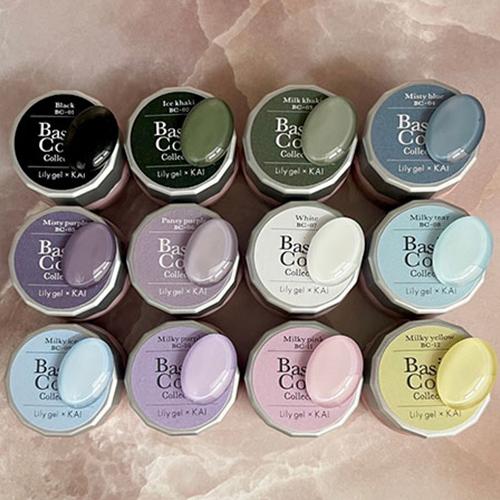 Lily gel リリージェル カラージェル KAI ベーシックカラーコレクション ♯BC-03 ミルクカーキ 3g |  | 03