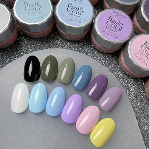 Lily gel リリージェル カラージェル KAI ベーシックカラーコレクション ♯BC-04 ミスティーブルー 3g |  | 02