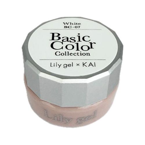 Lily gel リリージェル カラージェル KAI ベーシックカラーコレクション ♯BC-07 ホワイト 3g |  | 01
