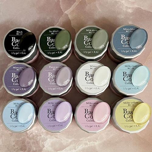 Lily gel リリージェル カラージェル KAI ベーシックカラーコレクション ♯BC-10 ミルキーパープル 3g |  | 03