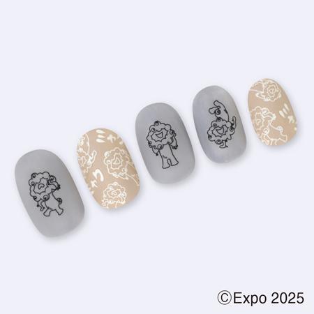 TSUMEKIRA ツメキラ 2025大阪・関西万博 ミャクミャク ネイルシール2