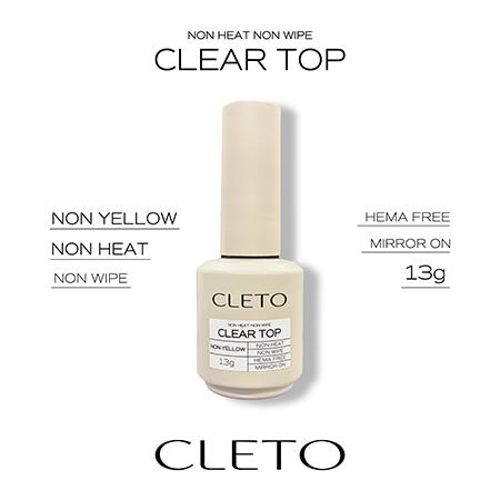 CLETO クレト ノンヒートノンワイプクリアトップ 13g : ネイルショップ