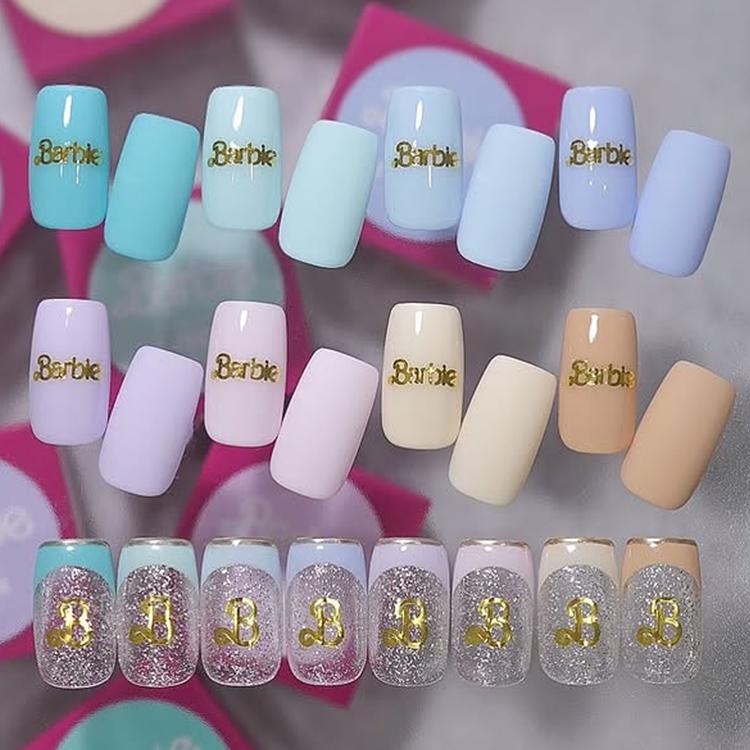 Barbie バービー カラージェル ホワイトパステルシリーズ 3g 全8色