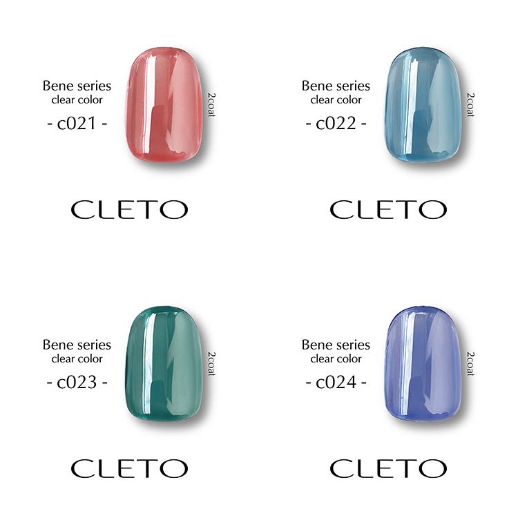 CLETO クレト Bene series ベネシリーズ カラージェル #2 セット 4g