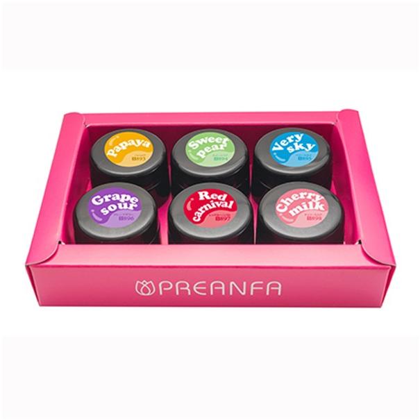 【お取寄せ】プリジェル　カラーEX　ジェリービーンズシリーズ　6色セット　3g |  | 01