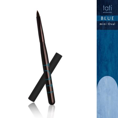 tati タチ アートショコラ blue (ブルー)筆 ブラシ キャップ付き