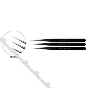 para gel パラジェル パラブラシ アート 3本セット (キャップ付き