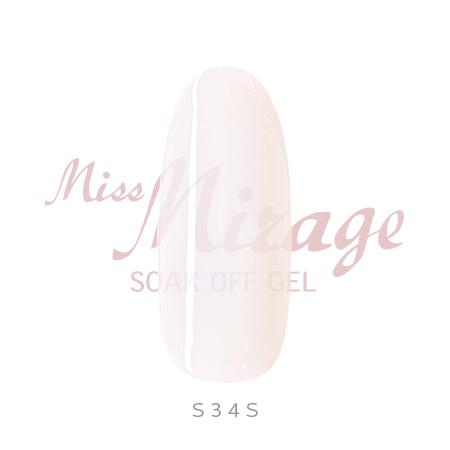 Mirage ミス ミラージュ ソークオフジェル S34S ミルフィーユ