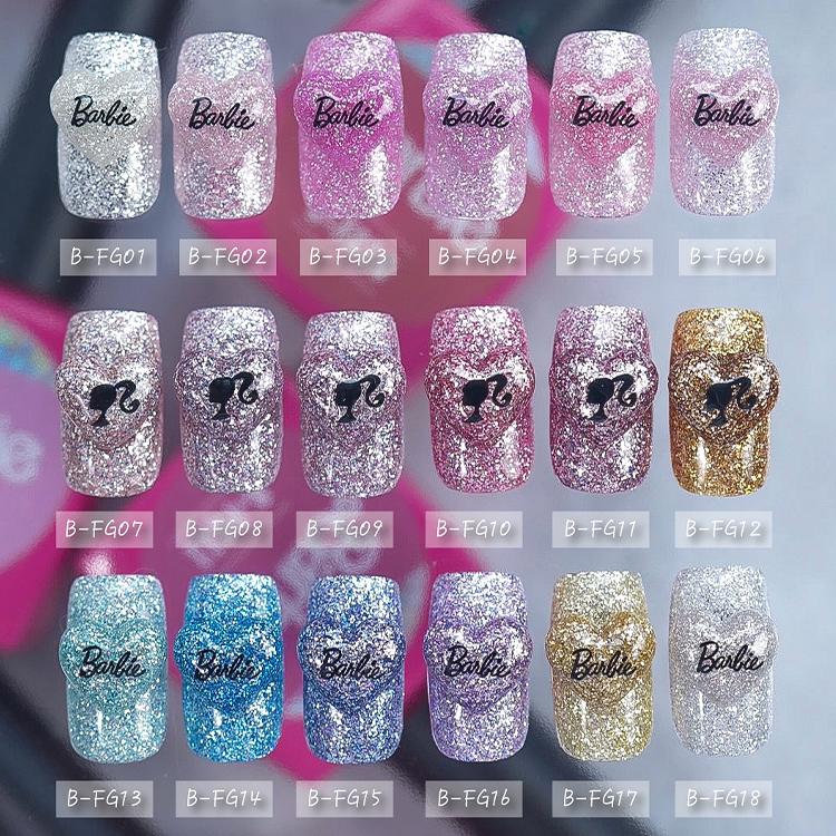 Barbie バービー クリスタルフラッシュジェル 10g 全12色 FG07〜18