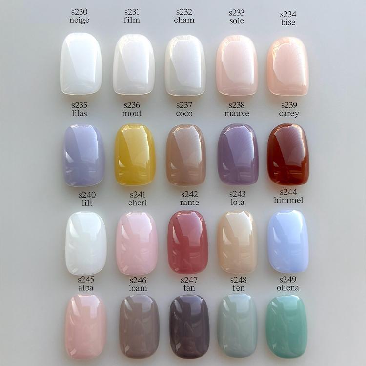 CLETO sheer color ジェル 20色セット CLETO クレト カラージェル 2.7g 全20色 s230〜s249 単品 : ネイル