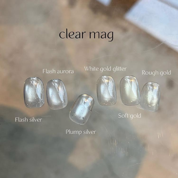 CLETO クレト クリアマグ clear mag コンテナタイプ 4g 全8色 : ネイル