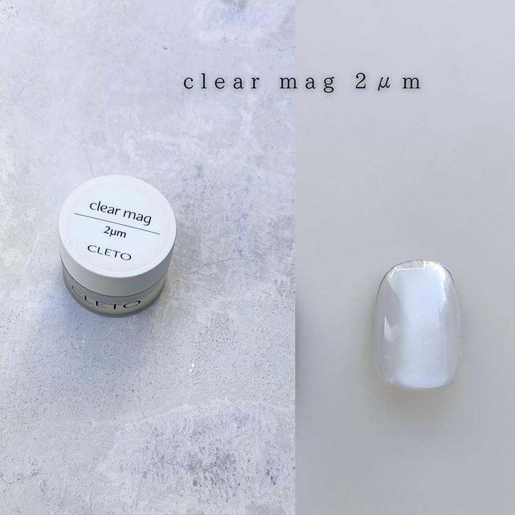 CLETO クレト クリアマグ clear mag コンテナタイプ 4g 全8色 : ネイル