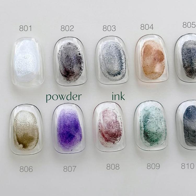 CLETO クレト パウダーインク Powder ink 801 -810 7ml : ネイル