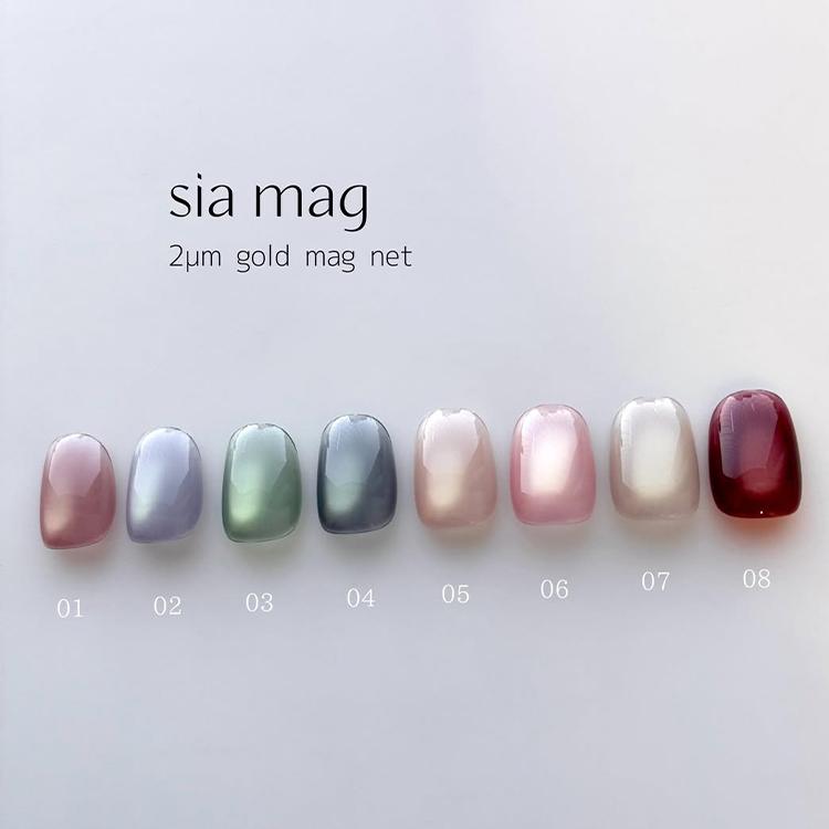 CLETO クレト シアマグ sia mag ボトルタイプ 7g 全8色 2μm : ネイル