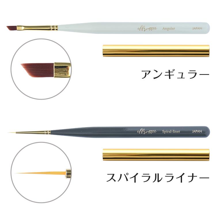 effrontee ジェルブラシ kyokoプロデュース 4type キャップ付き  （STORYJEL365 ストーリージェルジェル）　 |  | 05