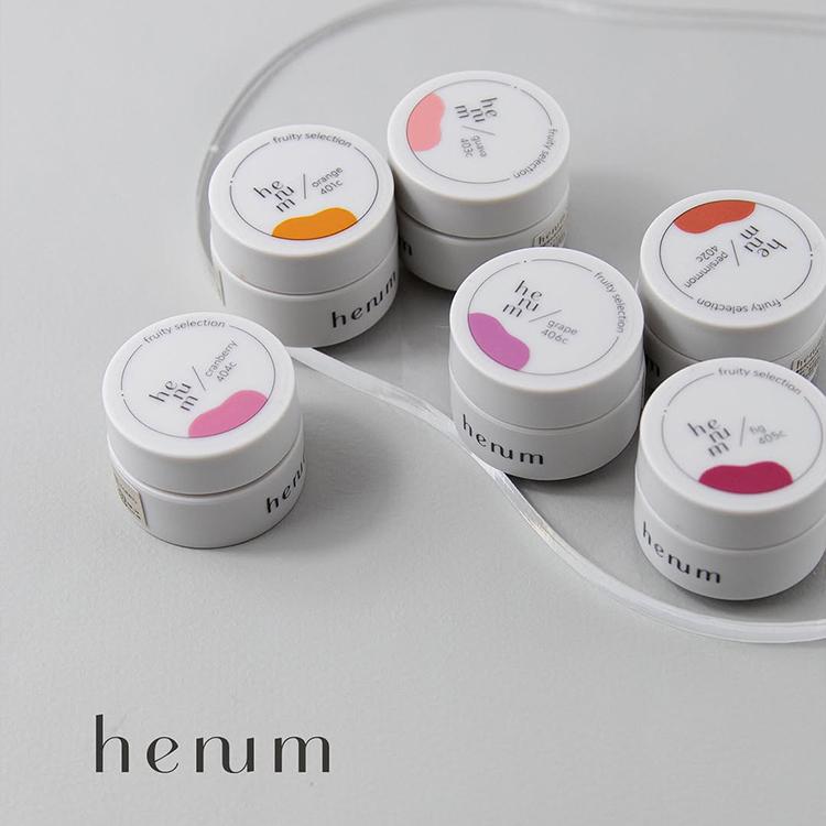 henum ヘニュム カラージェル フルーティーセレクション1 2.8g 001ms