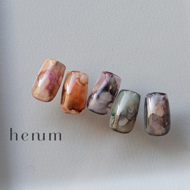 henum ヘニュム インク 全26色 8ml : ネイルショップキャラカ
