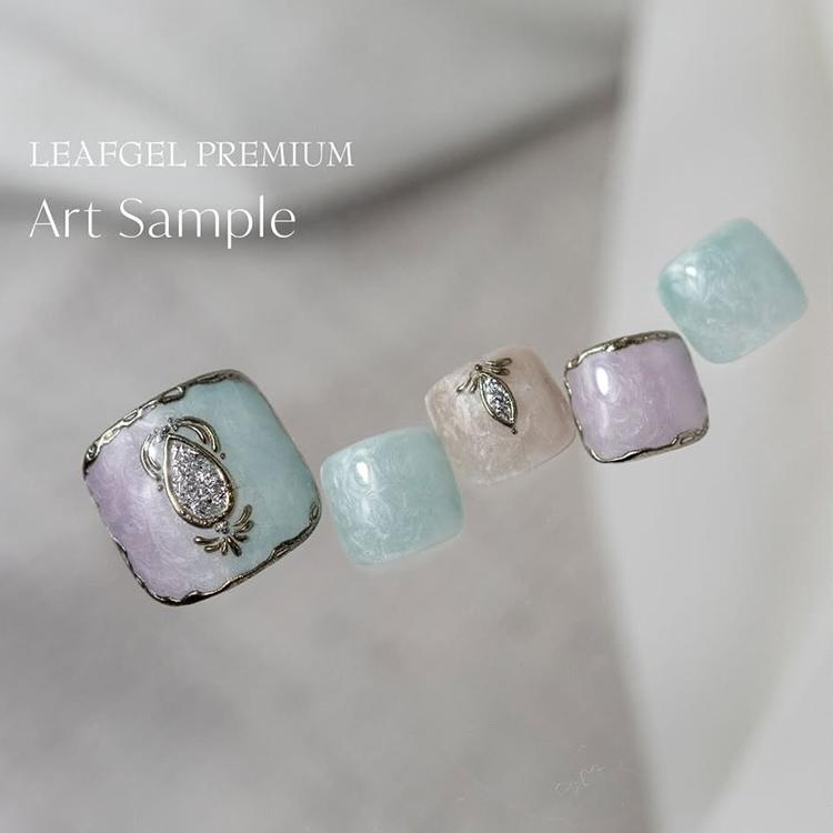 Leaf gel リーフジェル サテンパールシリーズ Satin Pearl Series 4g