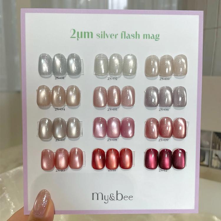当日発送可】my&bee マイビー 2μm Shilver Flash mag 2ミクロン