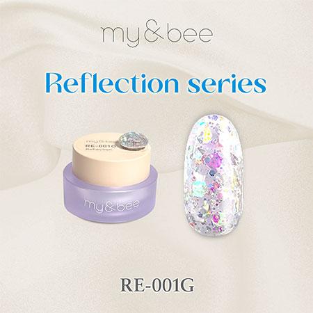 my&bee マイビー リフレクション 4g RE-001G〜 RE-012G : ネイル